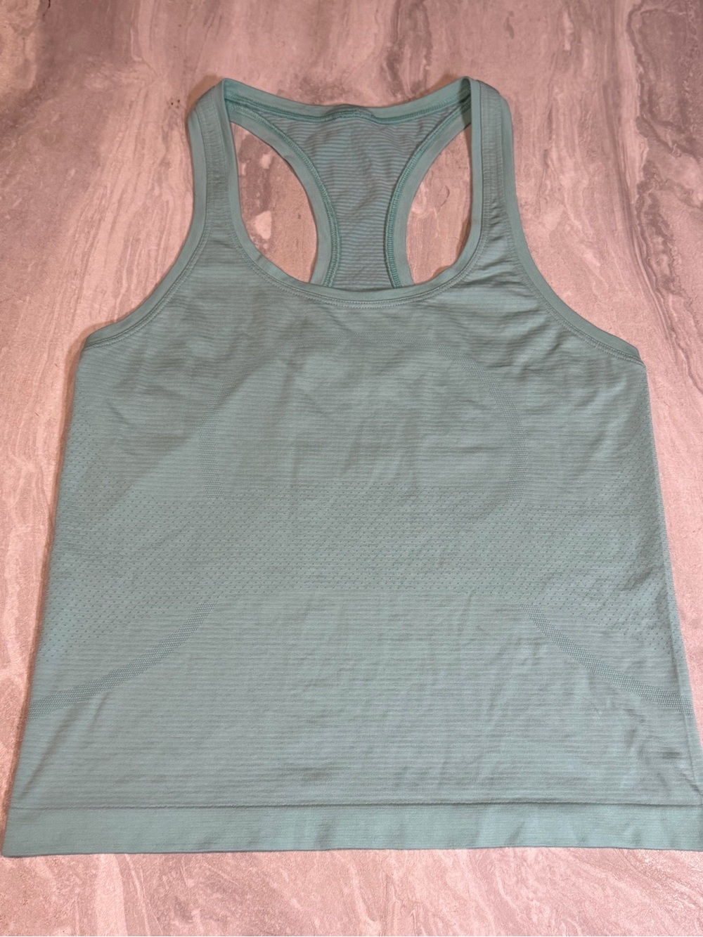 lululemon athletica Aqua Green Racerback Tank